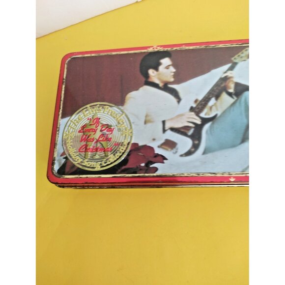 Elvis Presley Christmas Collector Tin 2000 "if Everyday was Christmas" - Picture 4 of 8